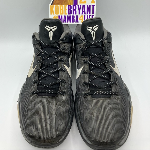 Nike Kobe Bryant 7 VII Zoom Black Wolf Grey Mamba Men’s Shoes Size 13 - Picture 9 of 16